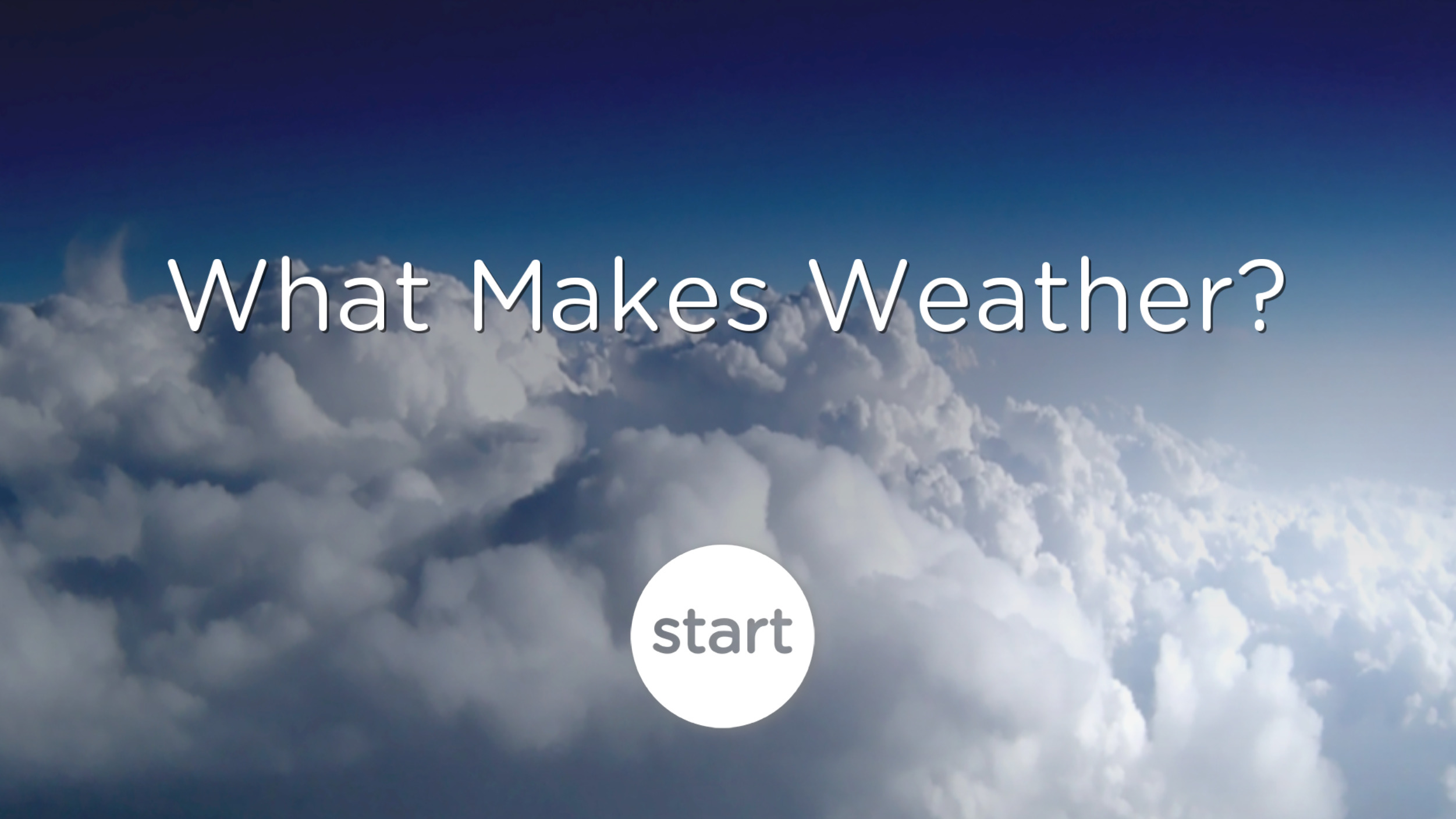 Weather To Climate- What Makes Weather?